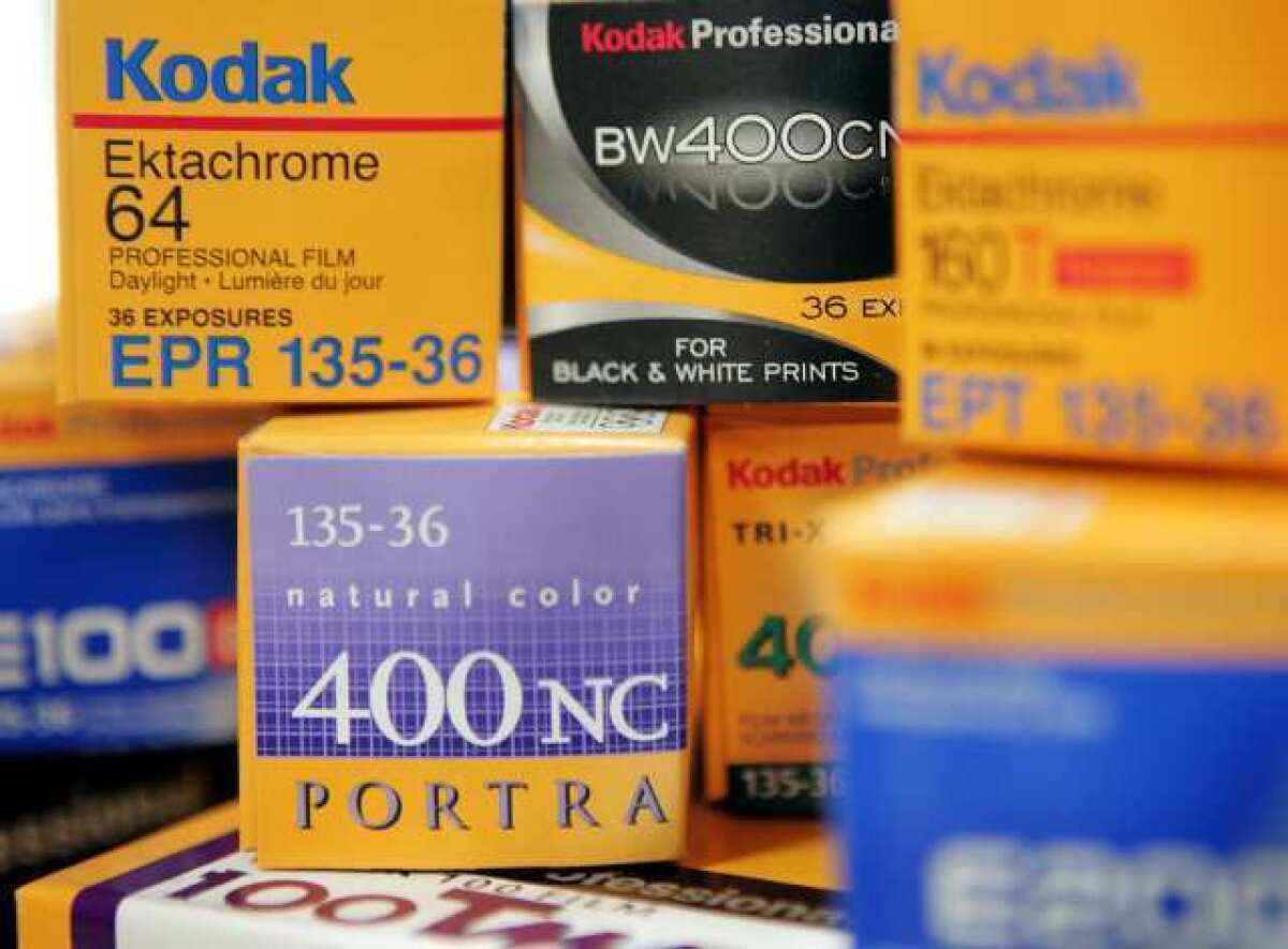 Bankrupt Kodak to sell film divisions - Los Angeles Times